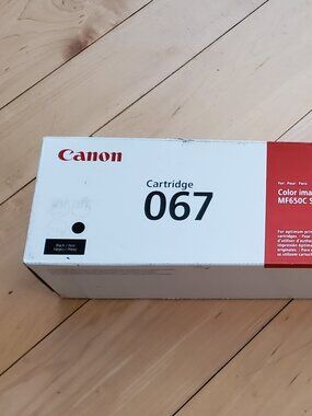 Canon Genuine 067 Toner Cartridge Black New